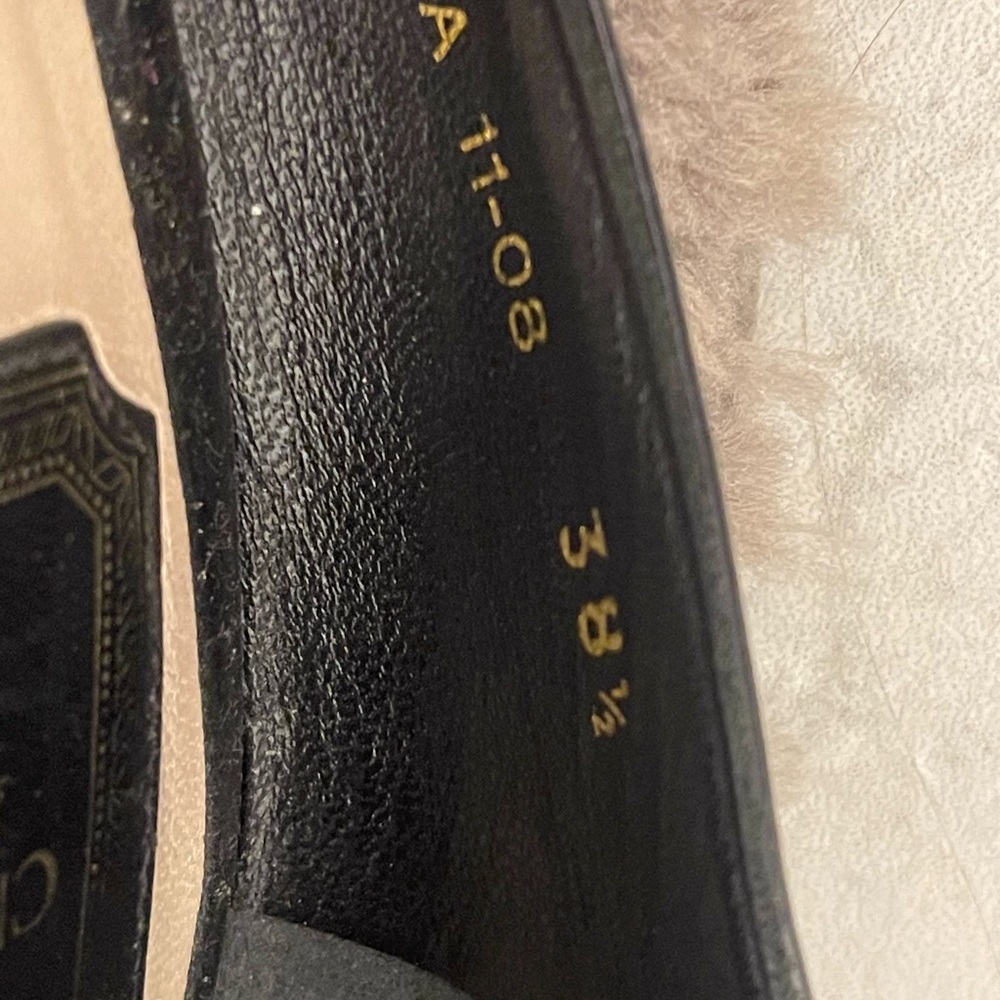 Christian Dior stilettos. Black, size 38.5, used, smoke free home. Negotiable